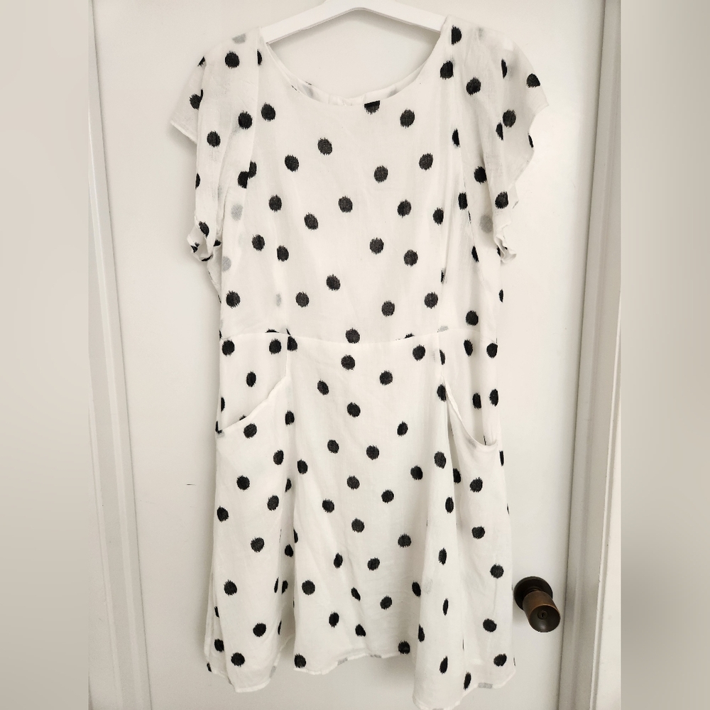 Polka Dot Dress With Pockets